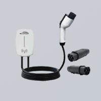 Indoor Outdoor Personal Use 7kW AC Wall Mounted EV Charger Swipe Card