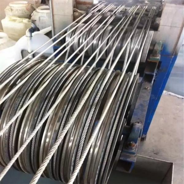 Stainless Wire Rope 304 7x7 1.0mm 1.2mm 1.5mm 2.0mm 2.5mm Galvanized or Stainless Steel for Heavy-Duty Applications