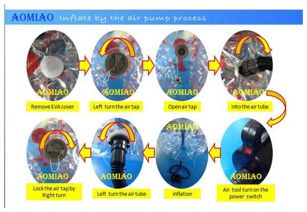 Transparent 1.5m Entrance Dia Inflatable Water Roller Ball For Adults