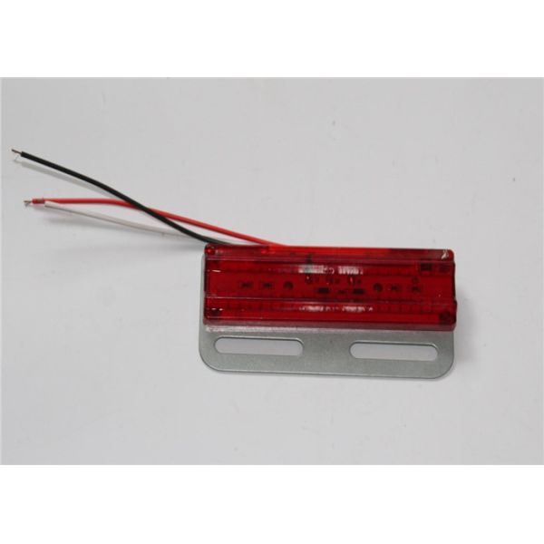 RGB Warm / Cool White Motorcycle Led License Plate Brake Light 200w Surface Mounted