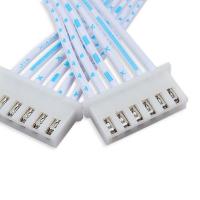 Cabeça do chicote de fios do fio de XH 2,54 6P Du Pont única estanhada para a tela do diodo emissor de luz