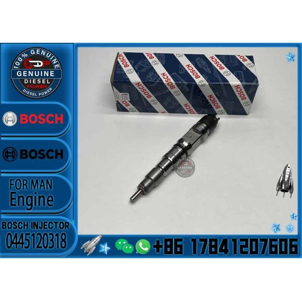 Inyector de combustible de alta presión 0 445 120 318 0 445 120 432 Inyector de bomba de aceite 0445B29006 0445120318 0445120432