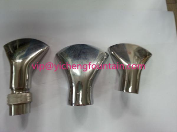 Adjustable Fan Effect Spray Water Fountain Jets For Dancing Water Fountains