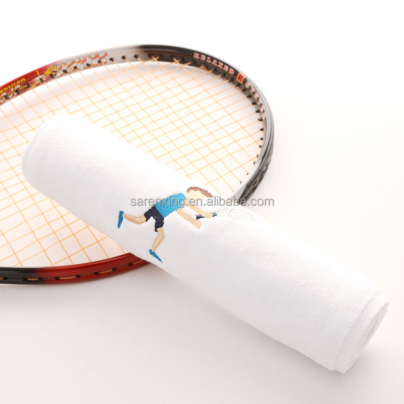 Отпечатка логотипа хлопчатобумажных полотен для быстрого поглощения пота во время тренировок