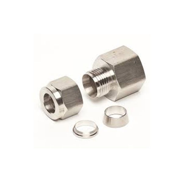 SAE / MS Thread Compression Tube Fittings 3mm To 38mm Straight Male Connectors