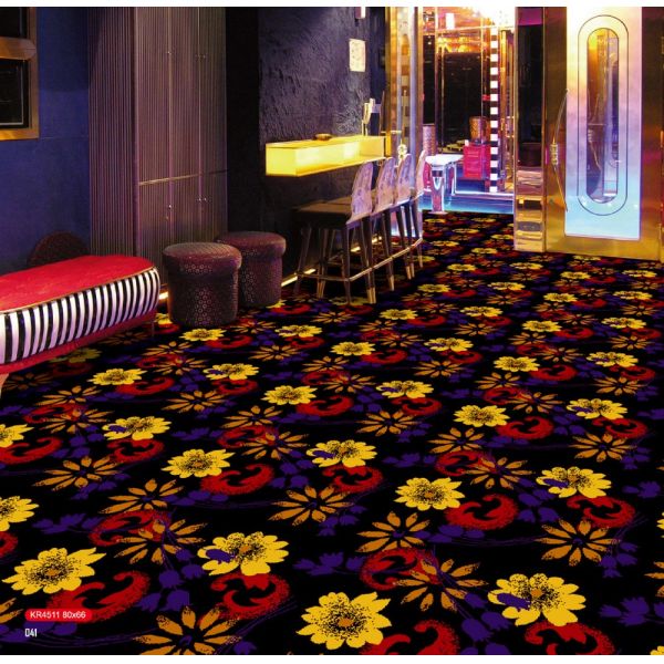 Jacquard 50*50cm PP carpet tile for conference room