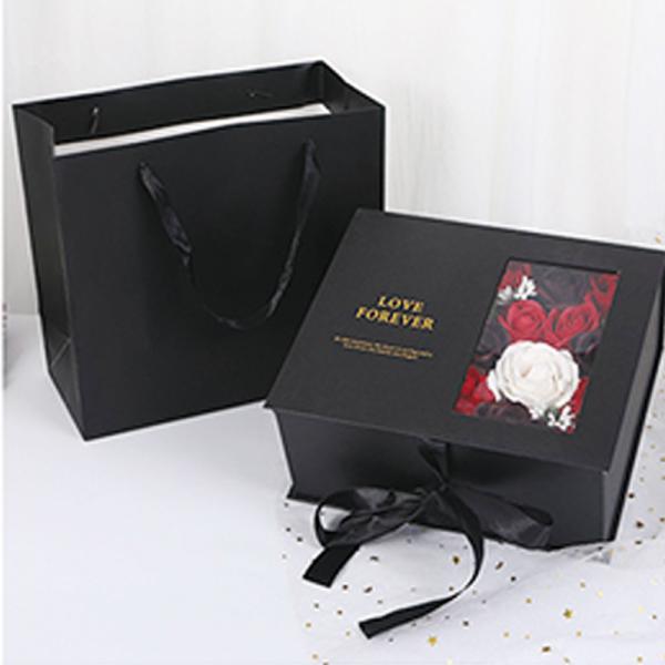 CMYK Printing Biodegradable 157gsm Paper Coated Gift Packing Boxes