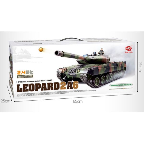 1/16 RC Tank Shooting Toy Car Electric Boys Toys with Music Smoke and Remote Control