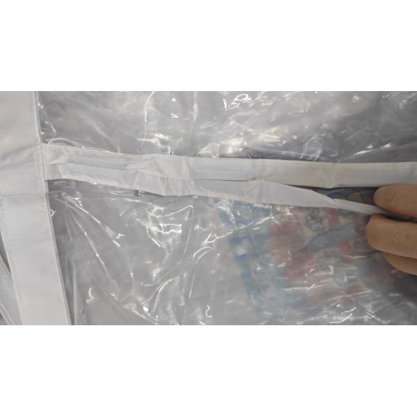 Магнитная пластиковая пленка дверная завеса, антипылевая пленка дверная завеса, 120x220 см прозрачная пластиковая завеса