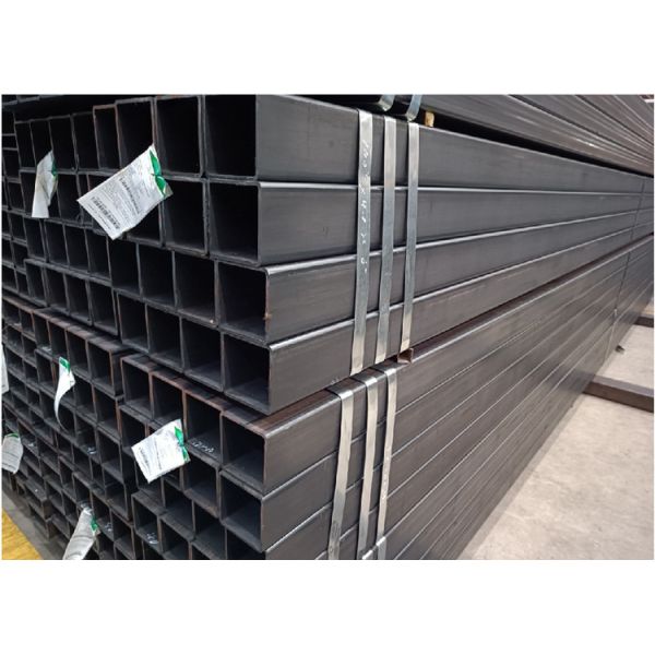 Tube en acier industriel de construction ST35-ST52 de place galvanisé par 5.8m-12m laminé à chaud