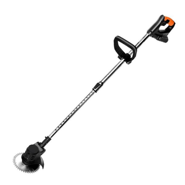 Multipurpose Battery Powered Weed Trimmer 90 Degree Adjustable For Yard Garden