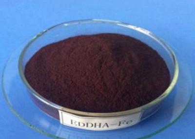 Adubo orto de Eddha do ferro de CAS 16455-61-1, obscuridade - quelato vermelho 6 Eddha do ferro de Brown