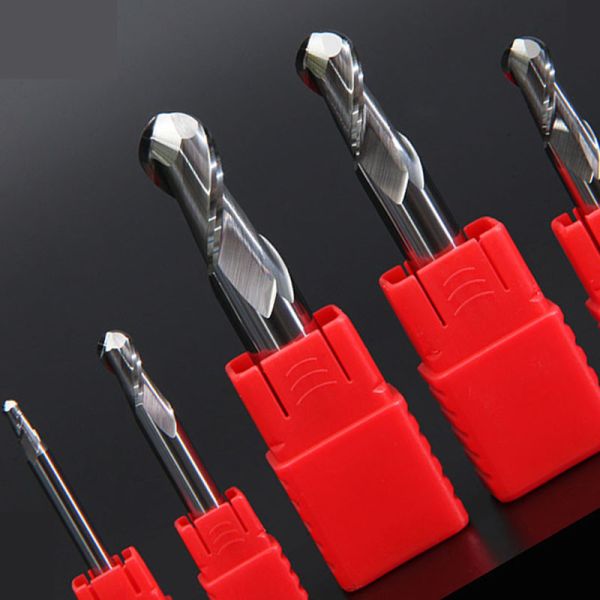 Specification Of Solid Tungsten Carbide Ball Nose End Mills  For Aluminum