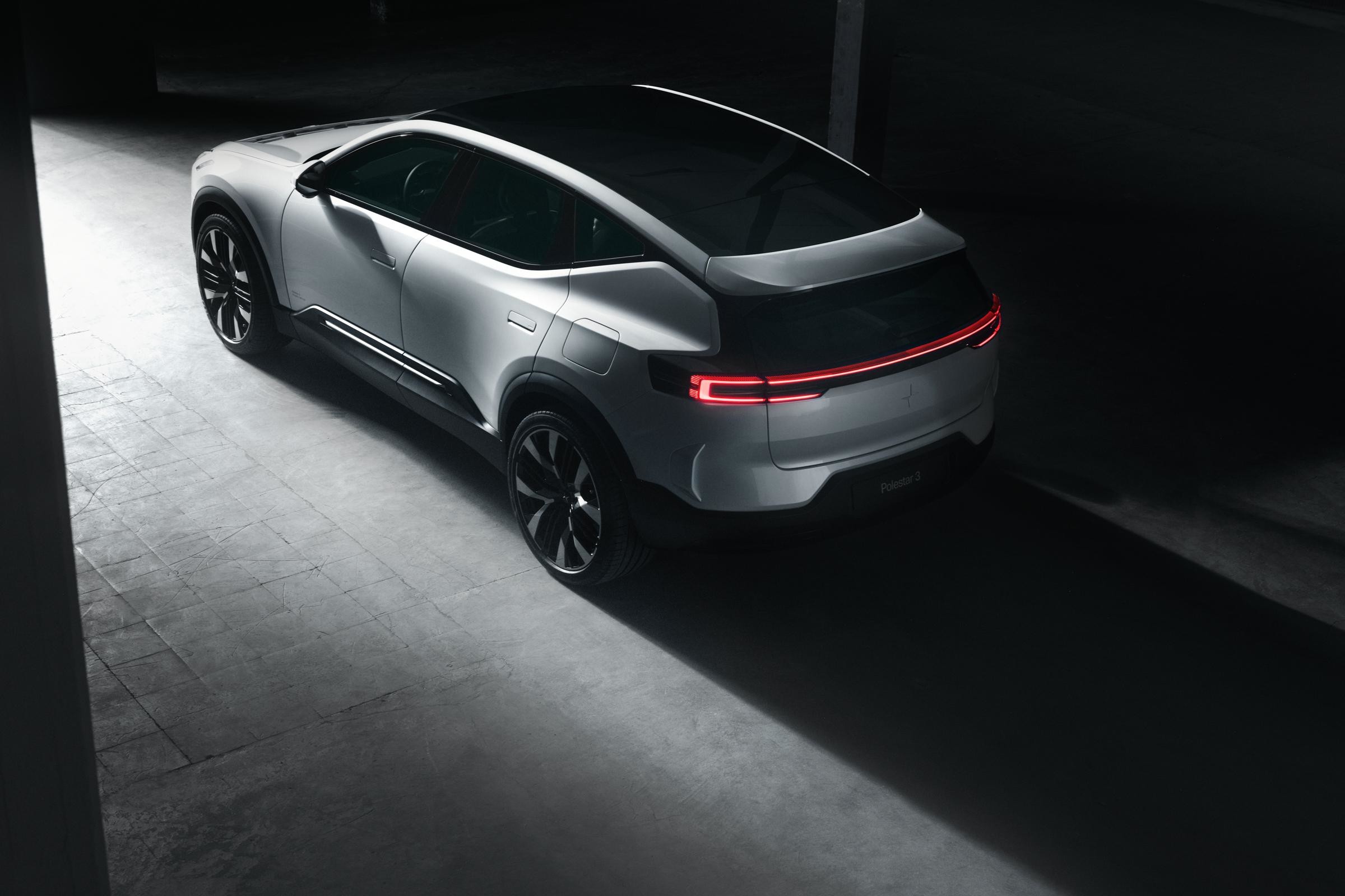 Polestar 3 Электрический роскошный внедорожник с дальностью 620-670 км с помощью водительского уровня L2