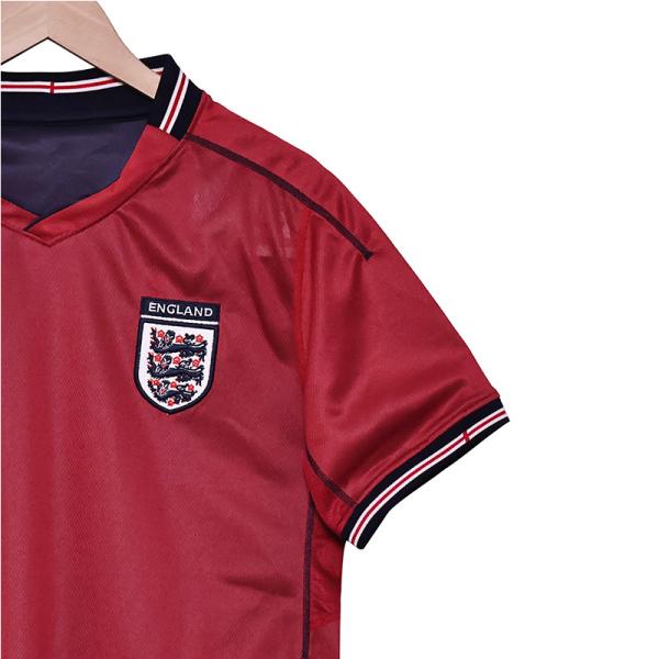 Classic Replica England 2002 Away Football Jersey Customized Fans Preferred