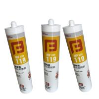 Sealante ignífugo de silicone de alta temperatura Branco 350