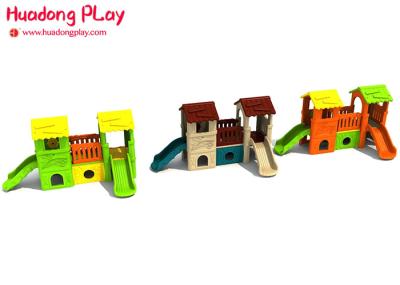 Home Nursery Outdoor Active Play Equipment  , Small Magic Villa Playhouse 3.4x2.2x1.8m