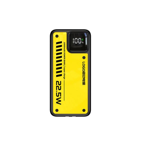 Lightweight Built In Cable Power Bank Fast Charging With 5V/3A USB2 Output 20W Input