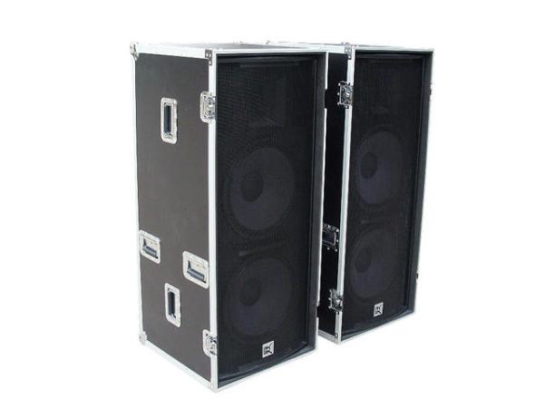 Portable Aluminum Tool Cases Black Guitar / 12U Flight Case