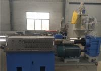 Vis simple ligne en plastique tuyau d'extrusion de tuyau de trois couches de LDPE de HDPE de PE faisant la machine