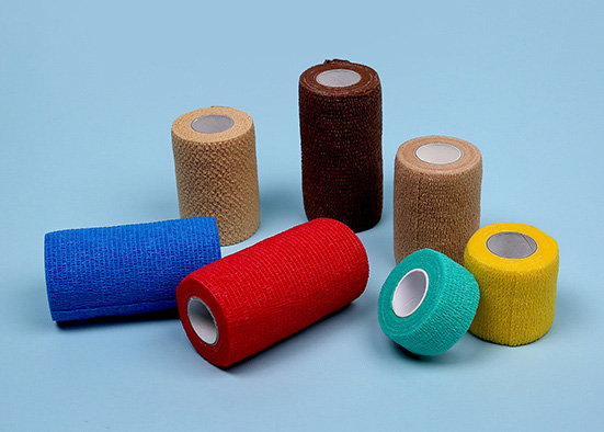 Medical Elastic Non Woven Cohesive Bandage Self Adhesive Bandage Wrap