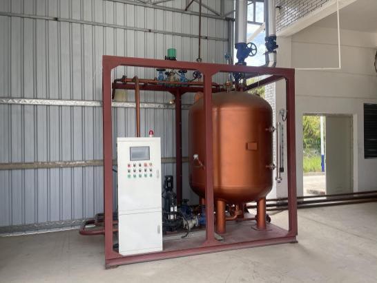 Closed Loop Recycling Machine Corrugated Condensate Recovery System