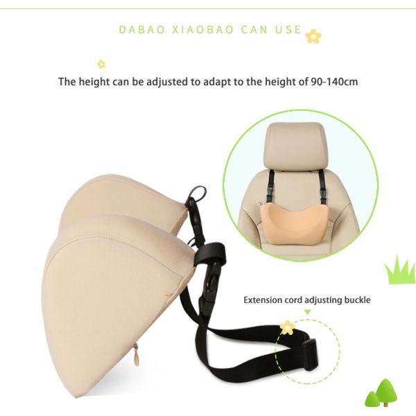Soft And Comfortable Kids Cars Memory Foam Pillow For Car Seat Seatbelt Cover For Kids