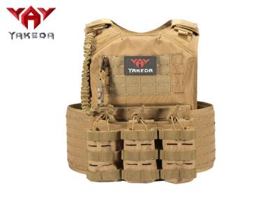 Laser Cutting Army Military Tactical Vest , Swat Combat Training Ballistic Bullet Proof Vest