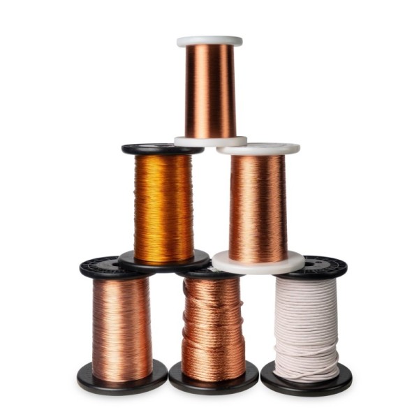 0.030X3000 Enameled Litz Wire Ultra Fine 3000 Strand Twisted Copper Wire For Transformer
