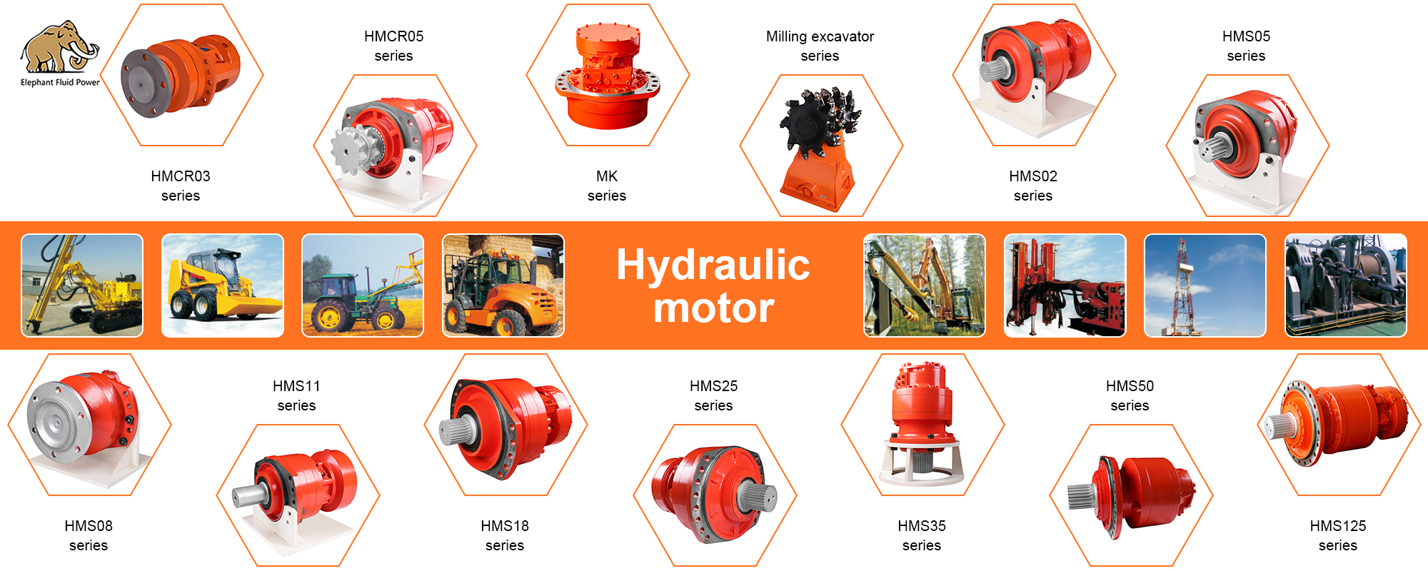 Мотор с радиальным поршневым двигателем серии MCR Rexroth MCR03 MCRE03 MCR05 MCRE05 MCR10 MCRE10 для ремонта нагрузчиков сдвигов BOBCAAT