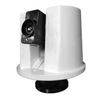 Largement surveillance automatique du canon à eau de moniteur du feu d'application 40m