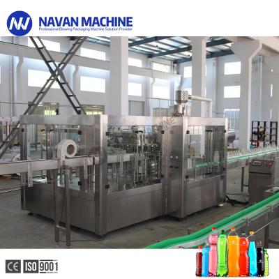 Full Auto 100-2000ml Plastic Bottled Carbonated Cola Soda Drinking Filling Machine