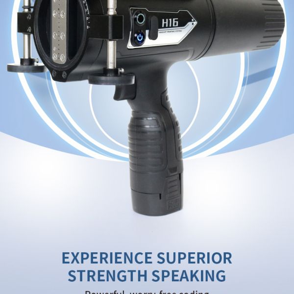 Portable Handheld Tube Printer for Steel Pipe Cement Aluminum Profile Sheet Printing