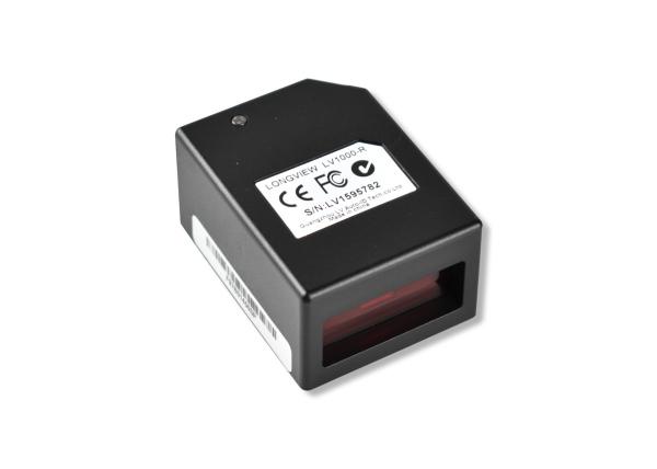 Preto Dustproof 1.25W do motor pequeno da varredura do código de barras do OEM para leitor fixo do código de barras