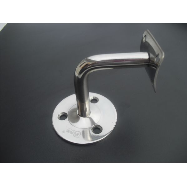 Handrail bracket wall to rail connector RS309, material stainless steel 304, finishing satin
