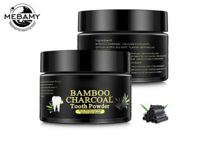 Dentes da chapa da remoção que claream o jogo do descoramento, dentes de bambu do carvão vegetal que claream o pó