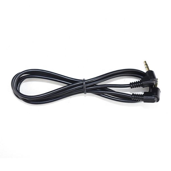 0.2M 1M 2M 3M 10M 90 Degree Angle Male to Male 3 Poles TRS Stereo Audio Jack Extension Cable for Headphone Car Speaker