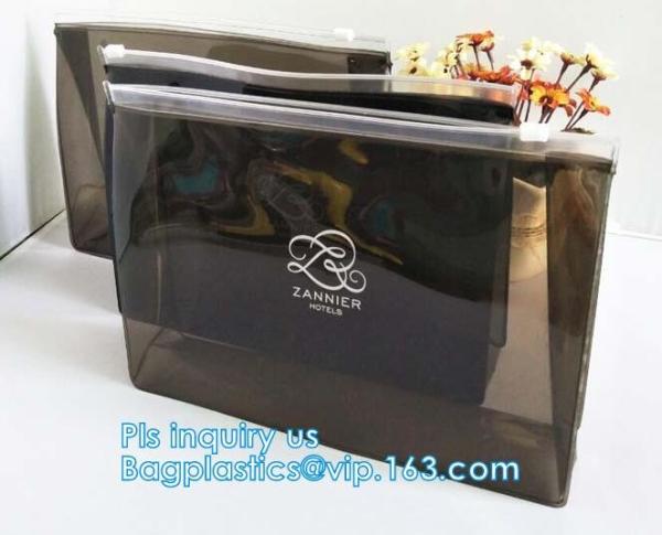 PP Plastic Slider Zip Lock A4 Doucment Files Holder Bag, zip lock bag with plastic slider & business card holder,Makeup