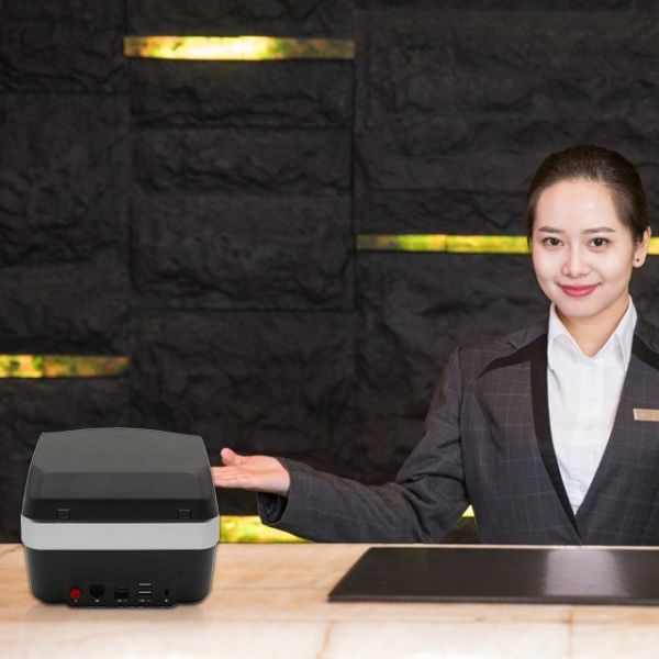 Passport Size USB Interface High Speed ID Document Scanner and Automatic OCR MRZ Reader