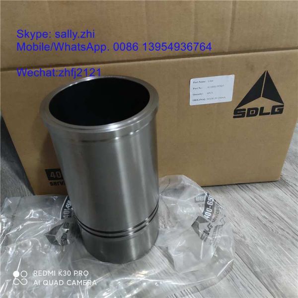 SDLG Liner , 4110001597027/1002091-D704/A, parts of engines for Excavator LG6250E for sale