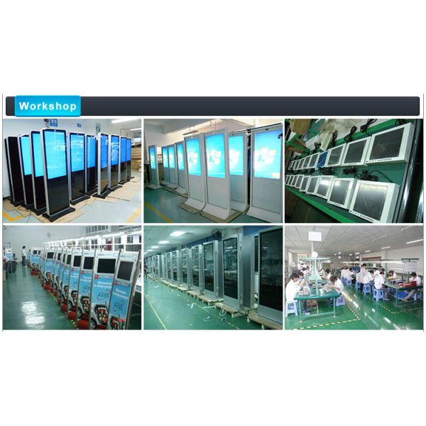 Restaurant Commercial Wall Mount Lcd Display ,, Compatible Large Lcd Screens For Advertising
