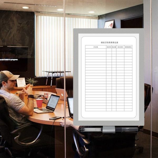 Self Adhesive Removable File Frame A4 Direct Writing File Frame ODM