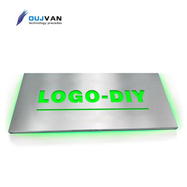 OUJVAN Luminous Nameplate Light Signal Indicator Warning Light Designed Industrial CNC Machine Tool Environments DC24V Model C6T