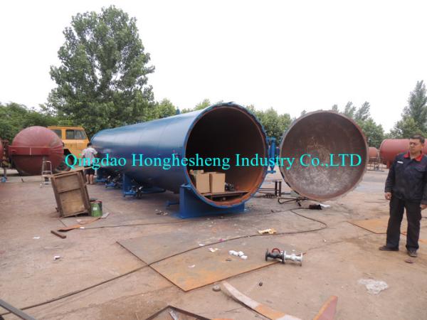 12 Sawtooth 1200x3000mm Rubber Vulcanization Tank For Old Used Tires Retreading