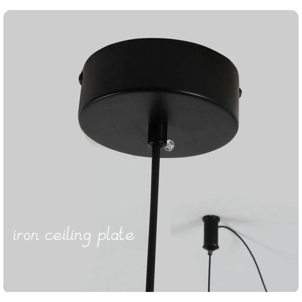 Nordic Simple Personality Spaceship Lamp Living Room Dining Room Bar Pendant Light