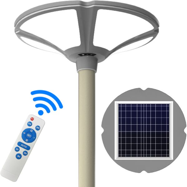 5W LED Power Adjustable Height Solar Garden Light for Outdoor Landscape Solution