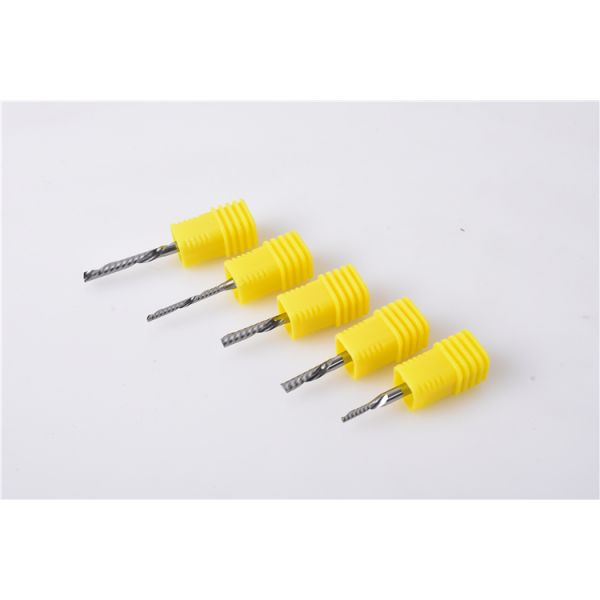 Fresa de fresado y taladrado CNC personalizada para grabado en acrílico, PVC, publicidad, tallado, fresa de acero al tungsteno en espiral