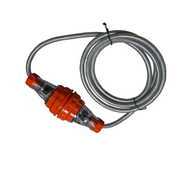 IP66 Waterproof Braided Extension Cable With Industrial Plugs As nzs Plug Power Cord