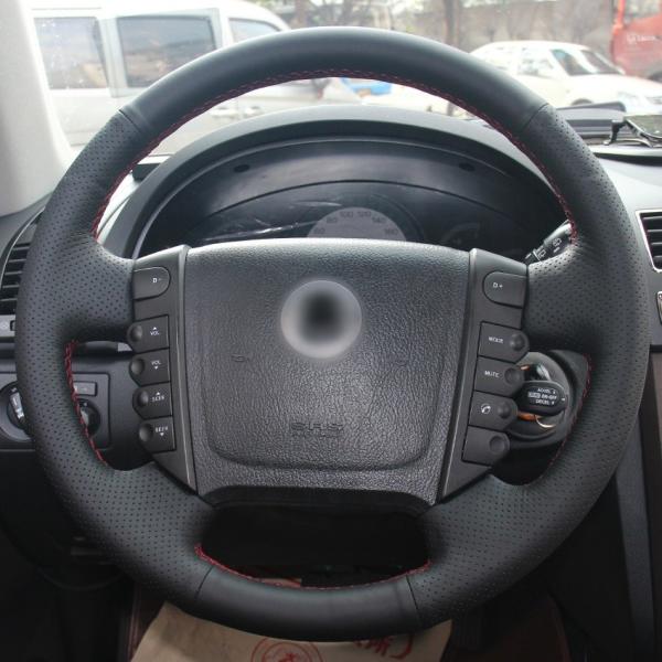 Custom Design Sports Steering Wheel Cover for Ssangyong Rexton W Add a Touch of Style