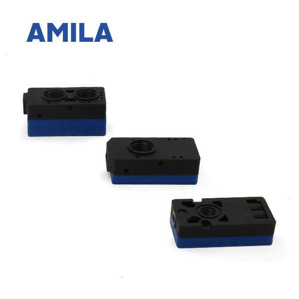 Material plástico do mini ejetor do vácuo para livre filtrada e o manganês do ar comprimido do óleo